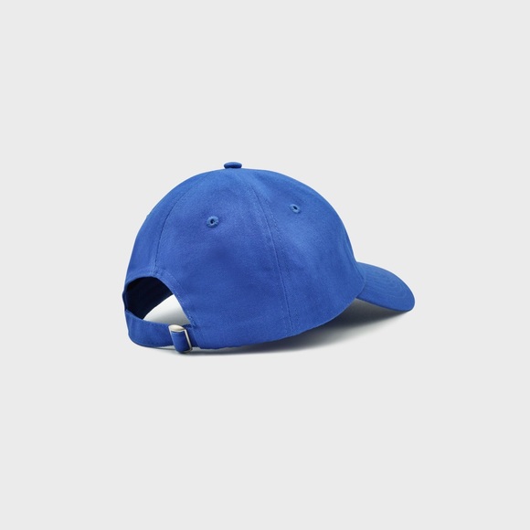 Sporty & Rich “Exercise Often” Hat Blue Cotton Twill NWT main image 4